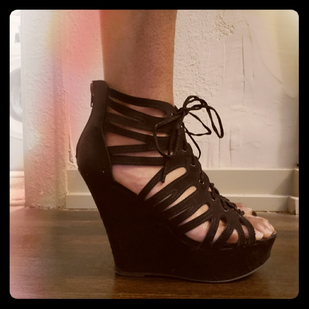 US size 9 Sandal Black